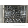 Veiligheidshek PVC gecoat staal voor runderhek